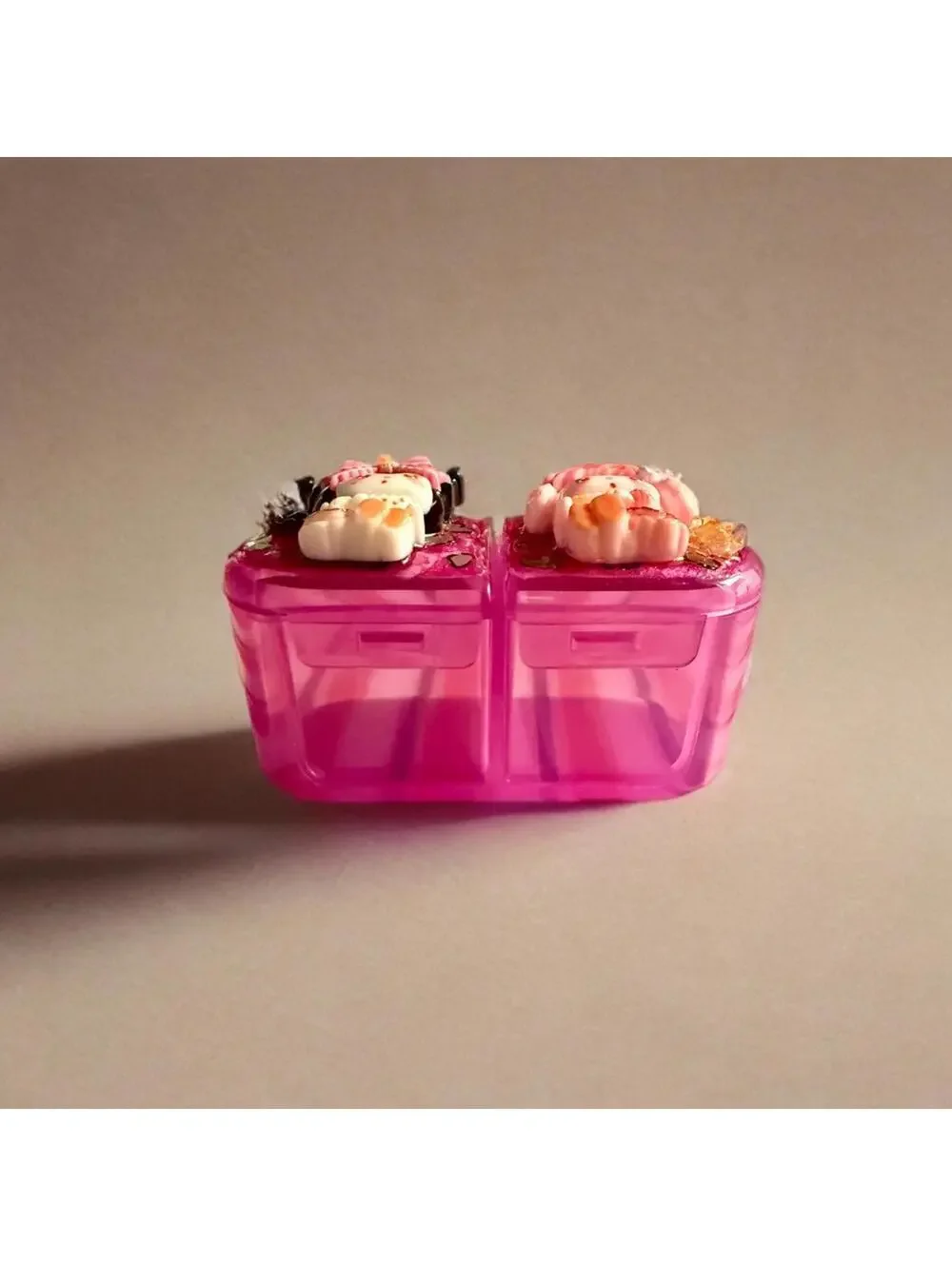 Decoden Mini Pill Box Kuromi My Melody Kawaii Junk Case Style Travel Size Sanrio